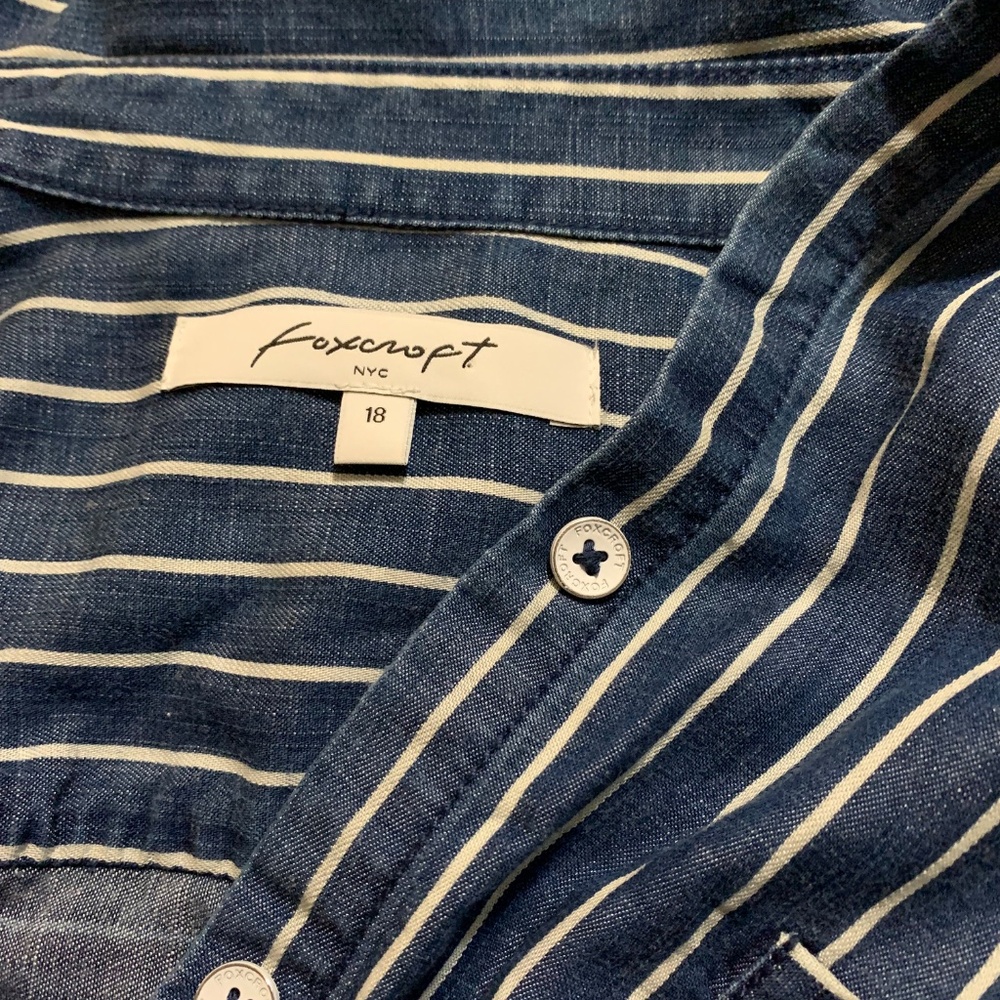 Foxcroft no-iron button down shirt - Picture 2 of 7